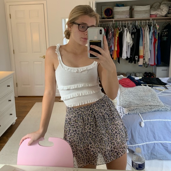 Flowy cheetah skirt - Picture 2 of 3